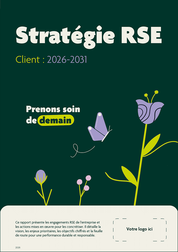 Template rapport stratégie RSE pour PME - illio